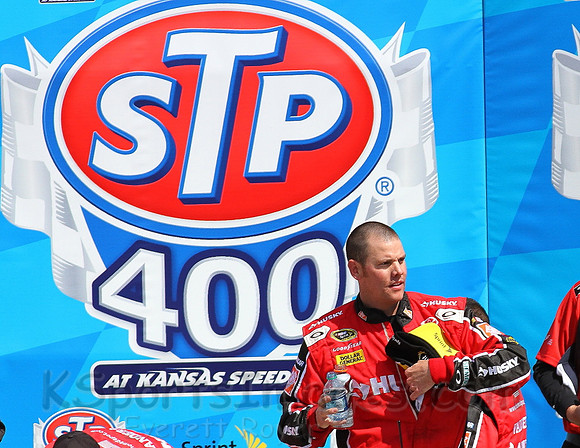 STP 400 Sprint Cup Series Race @ Kansas Speedway April 21, 2013