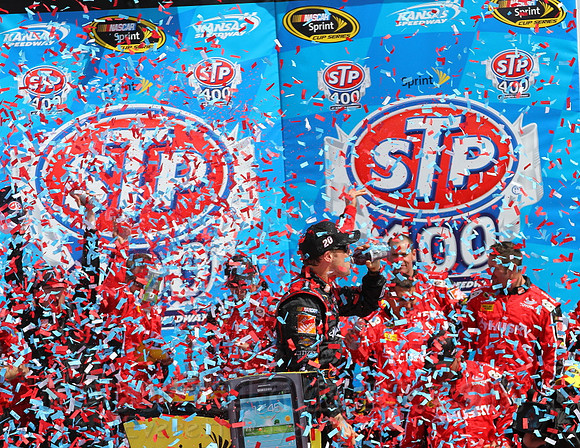 STP 400 Sprint Cup Series Race @ Kansas Speedway April 21, 2013
