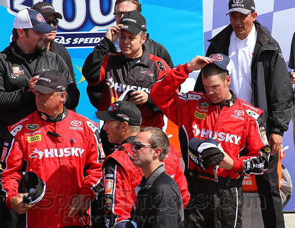 STP 400 Sprint Cup Series Race @ Kansas Speedway April 21, 2013