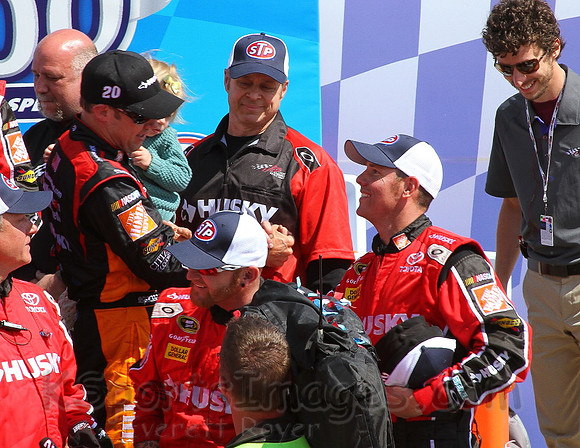 STP 400 Sprint Cup Series Race @ Kansas Speedway April 21, 2013