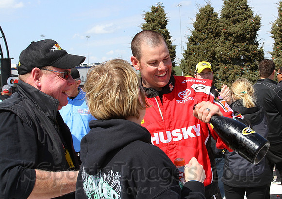 STP 400 Sprint Cup Series Race @ Kansas Speedway April 21, 2013