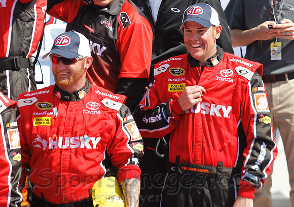 STP 400 Sprint Cup Series Race @ Kansas Speedway April 21, 2013