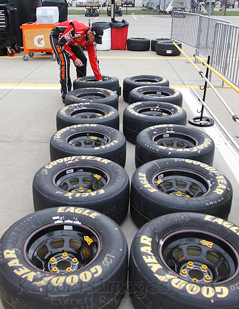 STP 400 Sprint Cup Series Race @ Kansas Speedway April 21, 2013