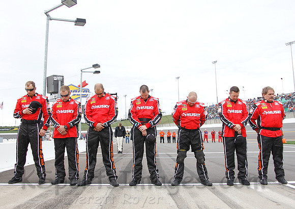 STP 400 Sprint Cup Series Race @ Kansas Speedway April 21, 2013