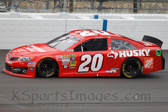 STP 400 Sprint Cup Series Race @ Kansas Speedway April 21, 2013