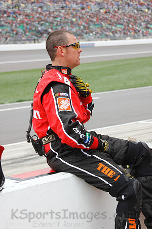 STP 400 Sprint Cup Series Race @ Kansas Speedway April 21, 2013