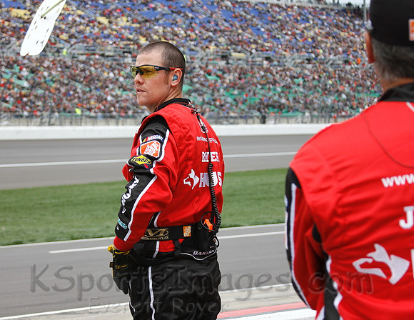 STP 400 Sprint Cup Series Race @ Kansas Speedway April 21, 2013