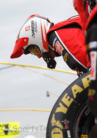 STP 400 Sprint Cup Series Race @ Kansas Speedway April 21, 2013