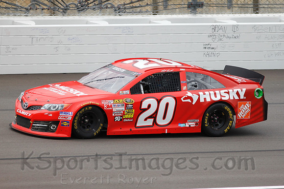 STP 400 Sprint Cup Series Race @ Kansas Speedway April 21, 2013