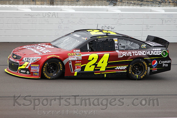 STP 400 Sprint Cup Series Race @ Kansas Speedway April 21, 2013