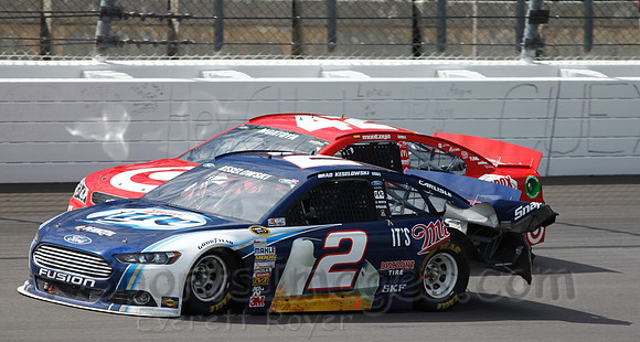 STP 400 Sprint Cup Series Race @ Kansas Speedway April 21, 2013