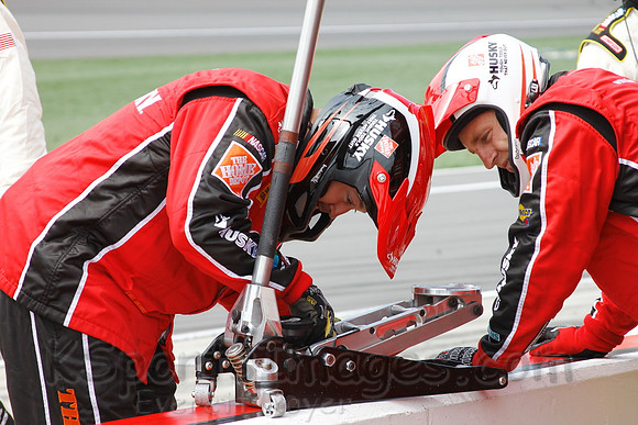 STP 400 Sprint Cup Series Race @ Kansas Speedway April 21, 2013