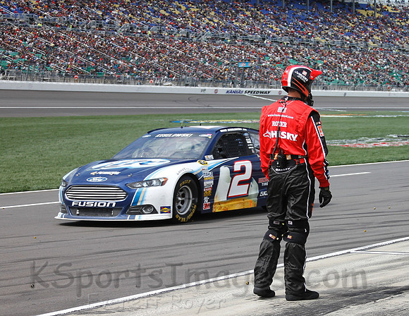 STP 400 Sprint Cup Series Race @ Kansas Speedway April 21, 2013