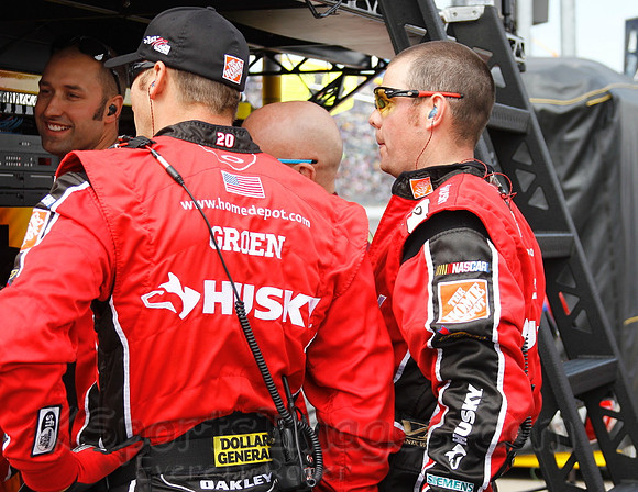 STP 400 Sprint Cup Series Race @ Kansas Speedway April 21, 2013
