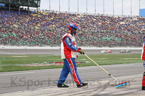 STP 400 Sprint Cup Series Race @ Kansas Speedway April 21, 2013