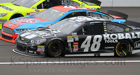 STP 400 Sprint Cup Series Race @ Kansas Speedway April 21, 2013