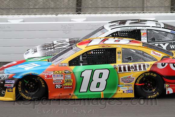 STP 400 Sprint Cup Series Race @ Kansas Speedway April 21, 2013