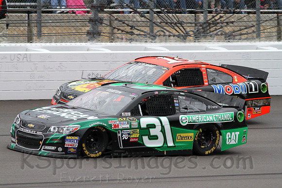 STP 400 Sprint Cup Series Race @ Kansas Speedway April 21, 2013
