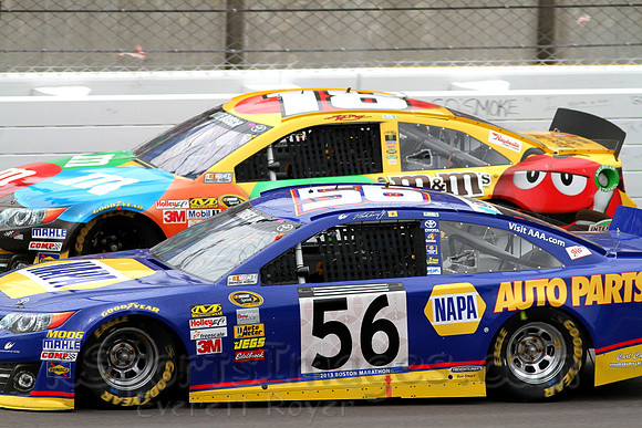 STP 400 Sprint Cup Series Race @ Kansas Speedway April 21, 2013