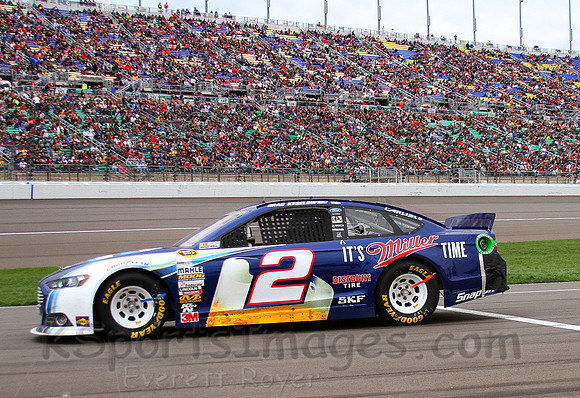 STP 400 Sprint Cup Series Race @ Kansas Speedway April 21, 2013