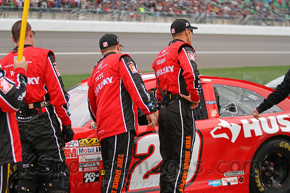 STP 400 Sprint Cup Series Race @ Kansas Speedway April 21, 2013