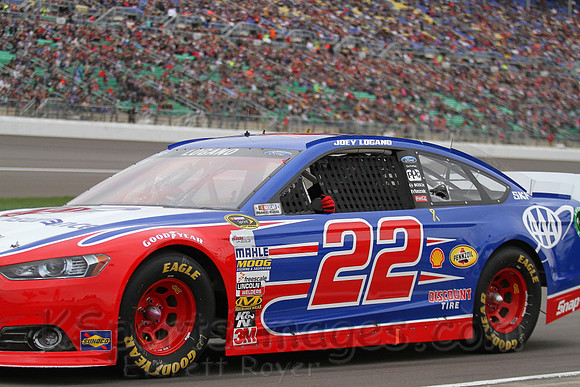STP 400 Sprint Cup Series Race @ Kansas Speedway April 21, 2013