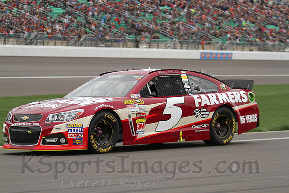 STP 400 Sprint Cup Series Race @ Kansas Speedway April 21, 2013