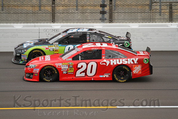 STP 400 Sprint Cup Series Race @ Kansas Speedway April 21, 2013