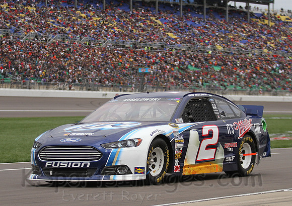 STP 400 Sprint Cup Series Race @ Kansas Speedway April 21, 2013