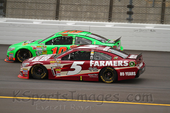 STP 400 Sprint Cup Series Race @ Kansas Speedway April 21, 2013