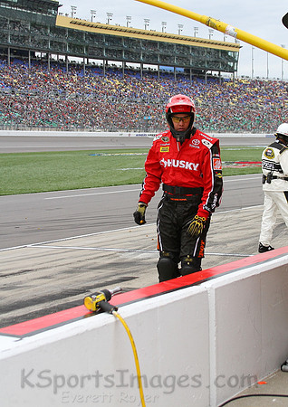 STP 400 Sprint Cup Series Race @ Kansas Speedway April 21, 2013