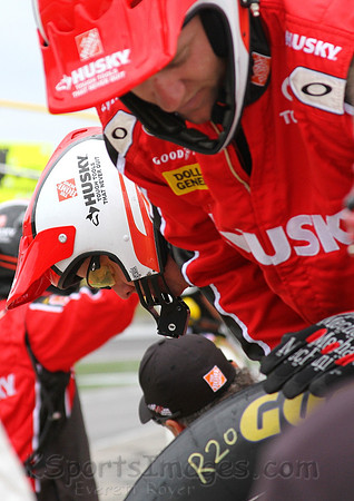 STP 400 Sprint Cup Series Race @ Kansas Speedway April 21, 2013
