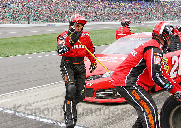 STP 400 Sprint Cup Series Race @ Kansas Speedway April 21, 2013