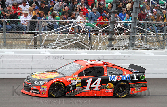 STP 400 Sprint Cup Series Race @ Kansas Speedway April 21, 2013