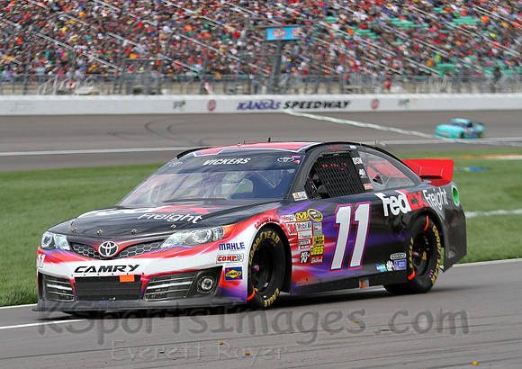 STP 400 Sprint Cup Series Race @ Kansas Speedway April 21, 2013