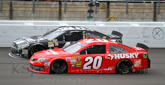 STP 400 Sprint Cup Series Race @ Kansas Speedway April 21, 2013