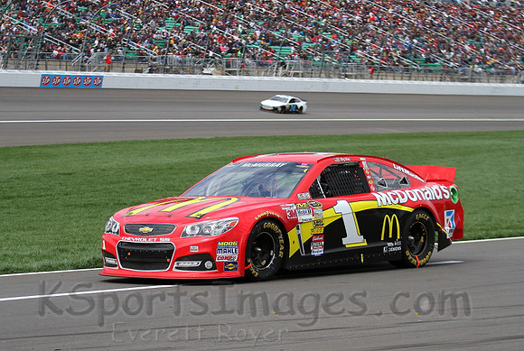 STP 400 Sprint Cup Series Race @ Kansas Speedway April 21, 2013