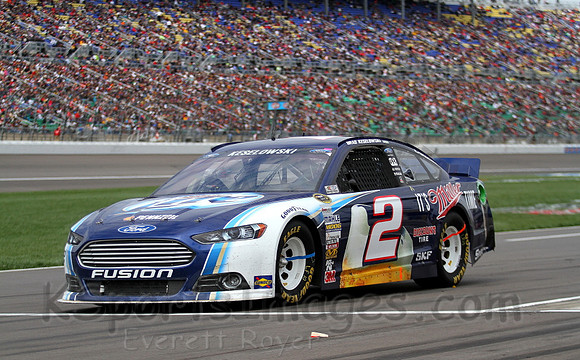STP 400 Sprint Cup Series Race @ Kansas Speedway April 21, 2013