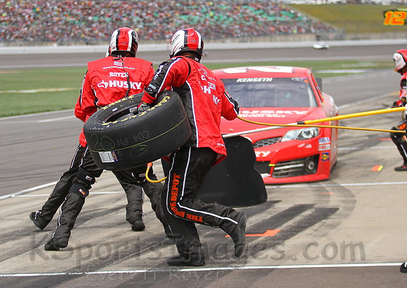 STP 400 Sprint Cup Series Race @ Kansas Speedway April 21, 2013