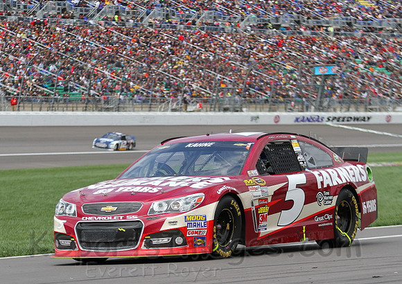 STP 400 Sprint Cup Series Race @ Kansas Speedway April 21, 2013