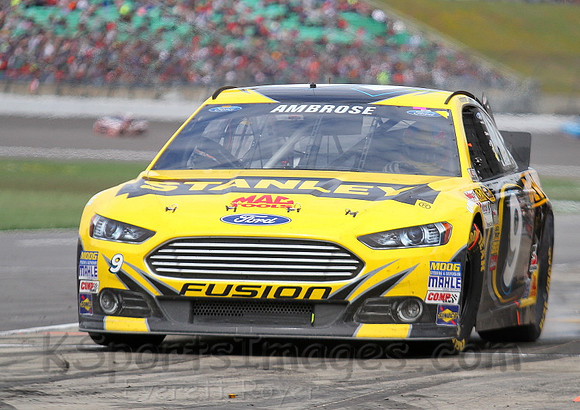 STP 400 Sprint Cup Series Race @ Kansas Speedway April 21, 2013