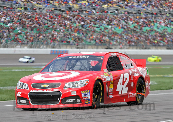 STP 400 Sprint Cup Series Race @ Kansas Speedway April 21, 2013