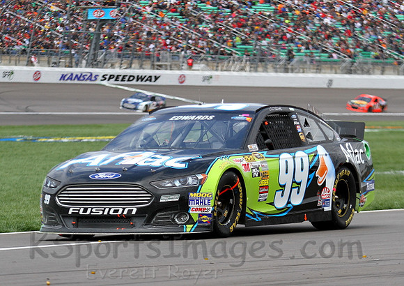STP 400 Sprint Cup Series Race @ Kansas Speedway April 21, 2013