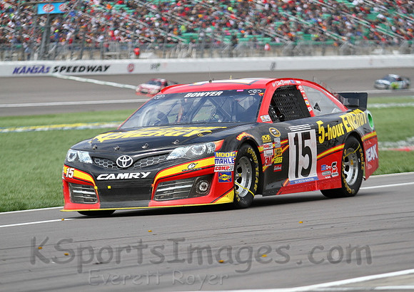 STP 400 Sprint Cup Series Race @ Kansas Speedway April 21, 2013