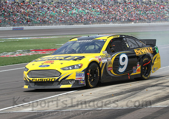 STP 400 Sprint Cup Series Race @ Kansas Speedway April 21, 2013