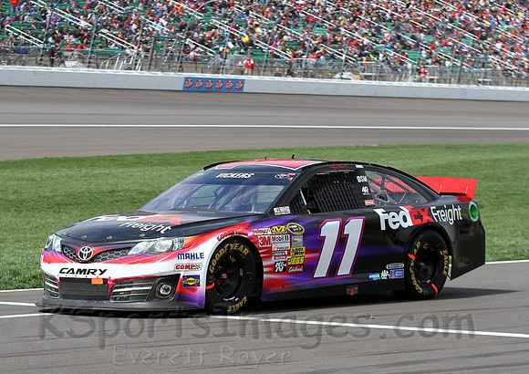 STP 400 Sprint Cup Series Race @ Kansas Speedway April 21, 2013