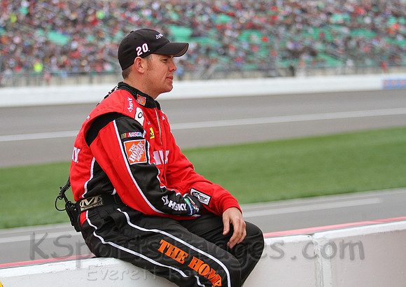 STP 400 Sprint Cup Series Race @ Kansas Speedway April 21, 2013
