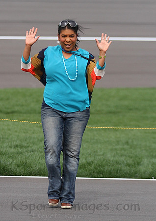 STP 400 Sprint Cup Series Race @ Kansas Speedway April 21, 2013