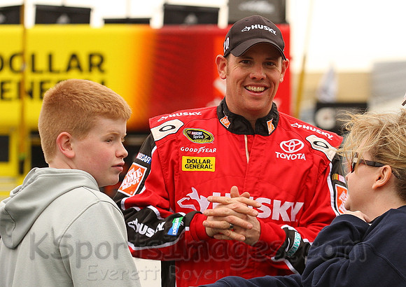 STP 400 Sprint Cup Series Race @ Kansas Speedway April 21, 2013