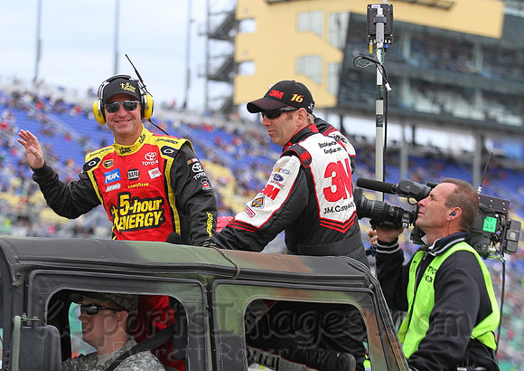 STP 400 Sprint Cup Series Race @ Kansas Speedway April 21, 2013